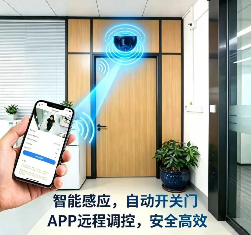 自动感应门影像防夹感应器 效果参考图,天津自动门厂家产品图集